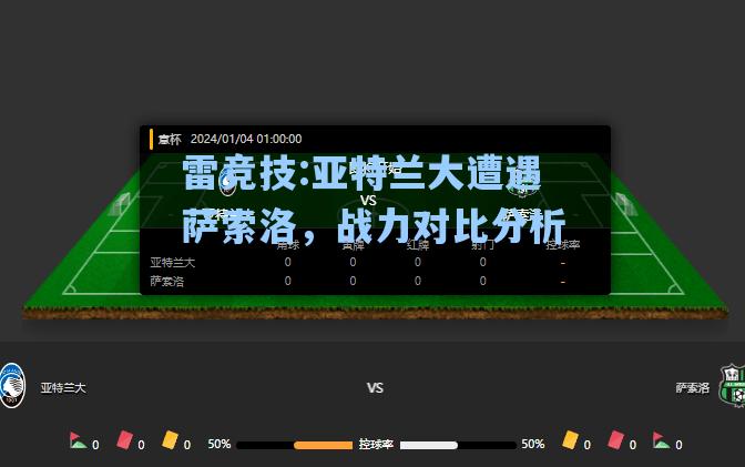 亚特兰大遭遇萨索洛，战力对比分析